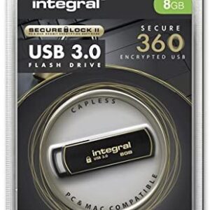 8GB Integral Secure 360 USB3.0 Flash Dri