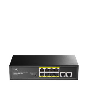 8-Port 10/100M PoE+ Switch with 2 Gigabi