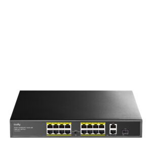 16-Port 10/100M PoE+ Switch with 2 Gigab