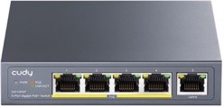 5-Port Gigabit PoE+ Switch 60W