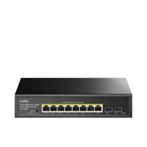 8-Port Gigabit PoE+ Switch with 2 Gigabi