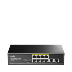 8-Port Gigabit PoE+ Switch with 2 Gigabi