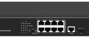 8-Port Layer 2 Managed Gigabit PoE+ Swit