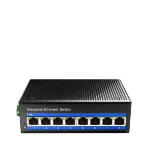 8-Port Gigabit Industrial PoE+ Switch