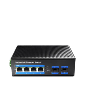 4-Port Gigabit Industrial PoE Switch wit
