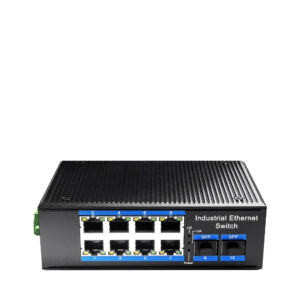 8-Port Gigabit Industrial Switch with 2
