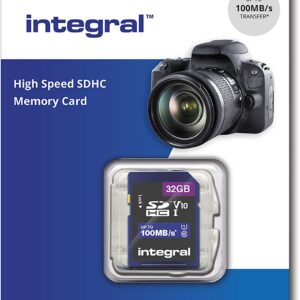 32GB SDHC UHS-1 U1 CL10 V10 UP TO 100MBS