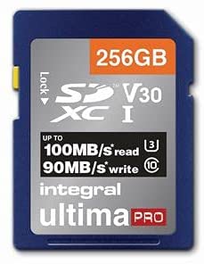 256GB SD MEMORY CARD SDXC UHS-1 U3 CL10