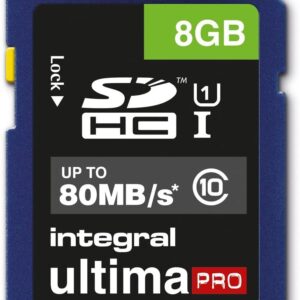 8GB SDHC MLC FLASH CL10 80 MB/S ULTIMAPR