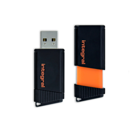 32GB USB2.0 DRIVE PULSE ORNG INTEGRAL
