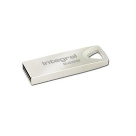 64GB USB2.0 DRIVE ARC METAL INTEGRAL