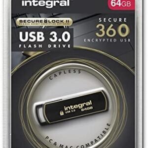64GB Integral Secure 360 USB3.0 Flash Dr