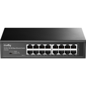 16-Port 10/100 Mbps Metal Switch