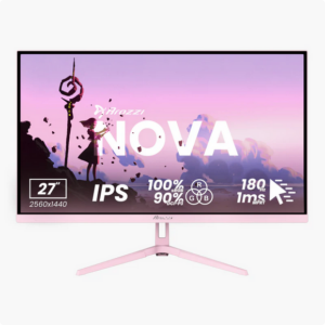 Arozzi Nova 27" IPS, 180Hz - Pink