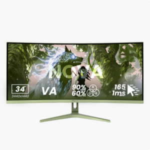 Arozzi Nova 34" VA, 165Hz - Forest Green