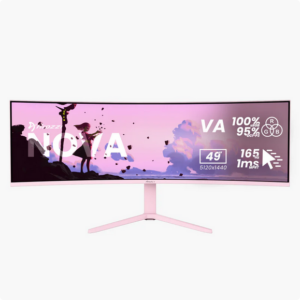 Arozzi Nova 49" VA, 165Hz - Pink