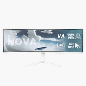 Arozzi Nova 49" VA, 165Hz - White