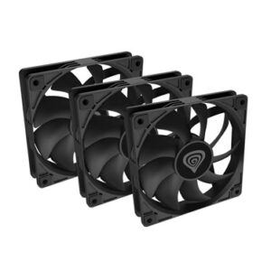 FAN GENESIS OXAL 120 BLACK 3-PACK