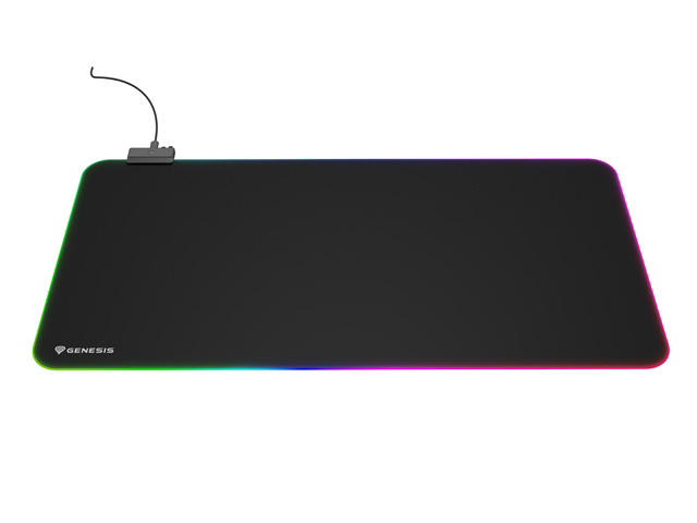 MOUSE PAD GENESIS BORON 500 XXL RGB LOGO