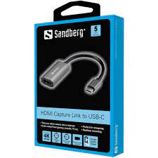 Sandberg HDMI Capture Link to USB-C