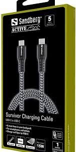 Sandberg Survivor USB-C- USB-C Cable 1M