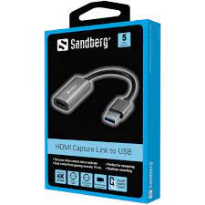 Sandberg HDMI Capture Link to USB