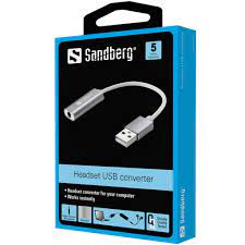 Sandberg Headset USB converter