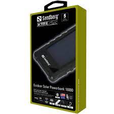 Sandberg Outdoor Solar Powerbank 16000
