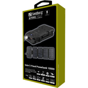 Sandberg Solar 5-Panel Powerbank 10000