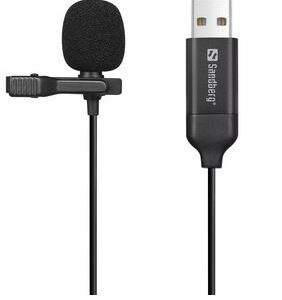 Sandberg Streamer USB Clip Microphone