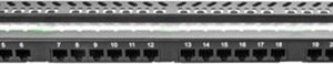 PATCH PANEL 24 PORT 0.5U 19" CAT.6 UTP W
