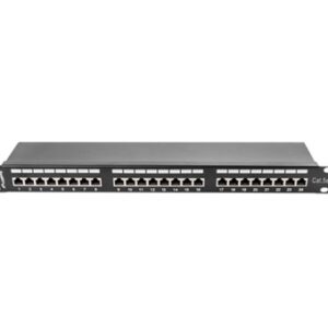PATCH PANEL 24 PORT 1U 19" CAT.5E FTP WI