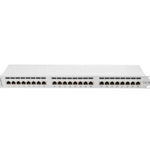 PATCH PANEL 24 PORT 1U 19" CAT.5E FTP WI