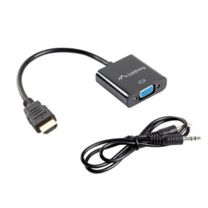 HDMI(M)->VGA(F)+MINIJACK 3.5MM(F) ADAPTE