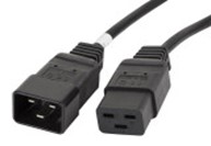 IEC 320 C19->C20 CABLE 1.8M VDE BLACK LA