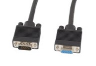 VGA M/F EXTENSION CABLE 1.8M SHIELDED FE