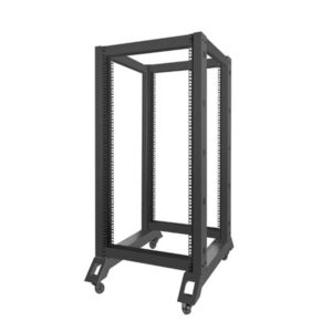 OPEN RACK 19" 22U 600X800 BLACK LANBERG