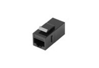 FEED-THRU KEYSTONE CONNECTOR RJ45->RJ45