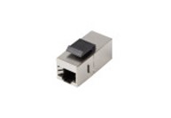 FEED-THRU KEYSTONE CONNECTOR RJ45->RJ45