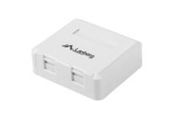 EMPTY SURFACE-MOUNT BOX FOR KEYSTONE 2-P