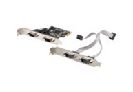 PCI EXPRESS X1 CARD->4X DB-9(COM) LOW PR
