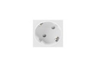 AC WALL SOCKET 230V 45X45 SINGLE SCHUKO