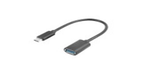 USB-C(M) 3.1->USB-A(F) ADAPTER CABLE 15C