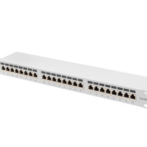 PATCH PANEL 24 PORT 1U 19" CAT.6A FTP WI