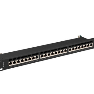 PATCH PANEL 24 PORT 1U 19" CAT.7 FTP WIT
