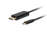 USB-C(M)->DISPLAYPORT(M) CABLE 0.5M 4K 6