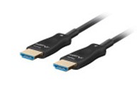 HDMI M/M V2.1 CABLE 30M OPTICAL BLACK AO
