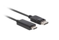 DISPLAYPORT(M) V1.1 ->HDMI(M) CABLE 1.8M