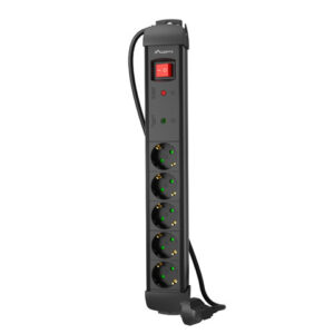 SURGE PROTECTOR LANBERG SP1 5M 5X SCHUKO