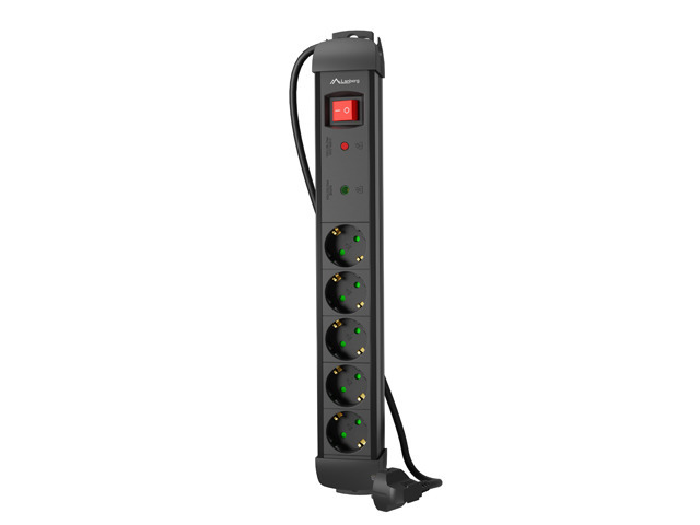 SURGE PROTECTOR LANBERG SP1 5M 5X SCHUKO